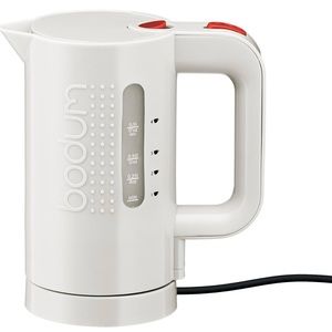 Bodum Bistro Electric Water Kettle, 17 Ounce, .5 Liter, White